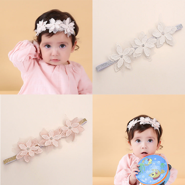 Baby flower hair band HAIRPINS SHOP