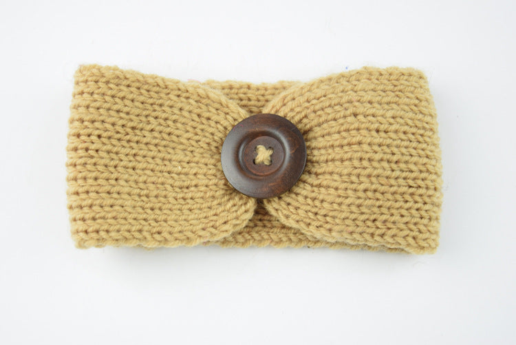 Baby wool headband hand-woven HAIRPINS SHOP