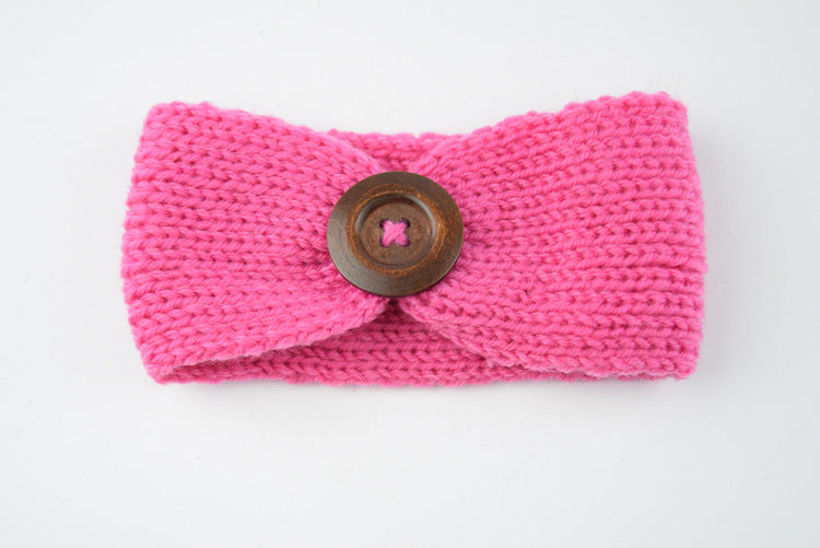 Baby wool headband hand-woven HAIRPINS SHOP