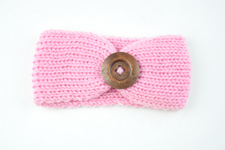 Baby wool headband hand-woven HAIRPINS SHOP