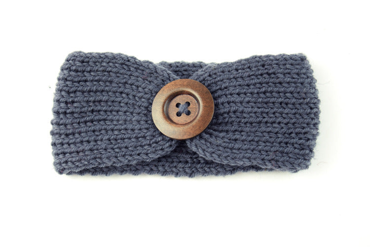 Baby wool headband hand-woven HAIRPINS SHOP