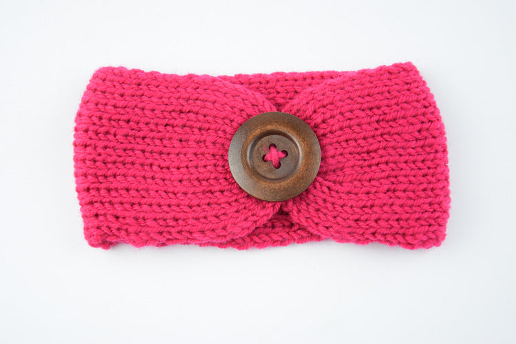 Baby wool headband hand-woven HAIRPINS SHOP