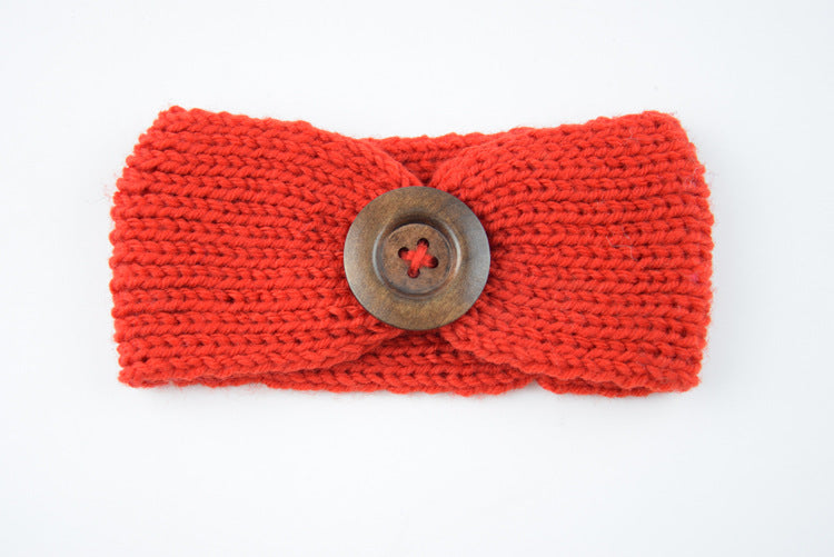 Baby wool headband hand-woven HAIRPINS SHOP