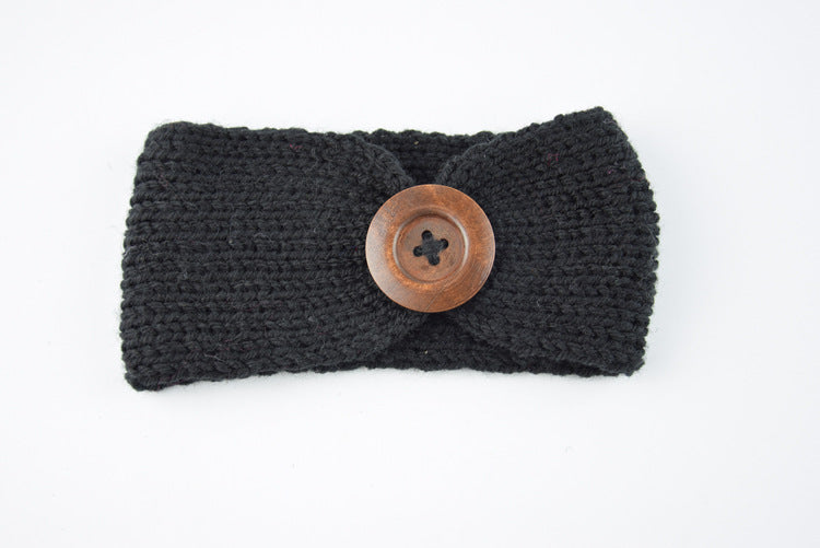 Baby wool headband hand-woven HAIRPINS SHOP