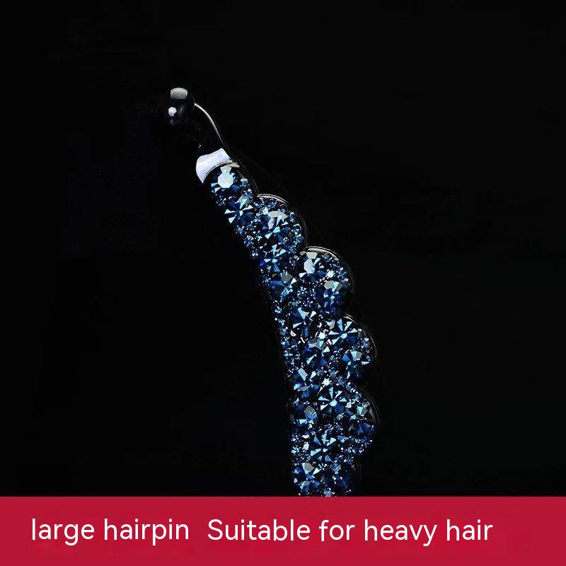 Banana Clip Rhinestone Hair Accessories HAIRPINS SHOP