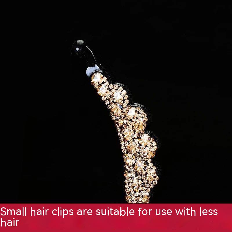 Banana Clip Rhinestone Hair Accessories HAIRPINS SHOP