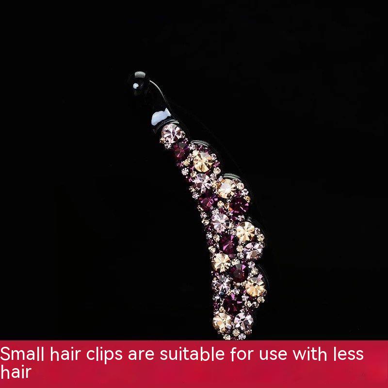 Banana Clip Rhinestone Hair Accessories HAIRPINS SHOP