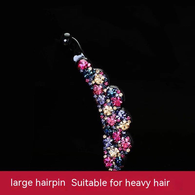 Banana Clip Rhinestone Hair Accessories HAIRPINS SHOP