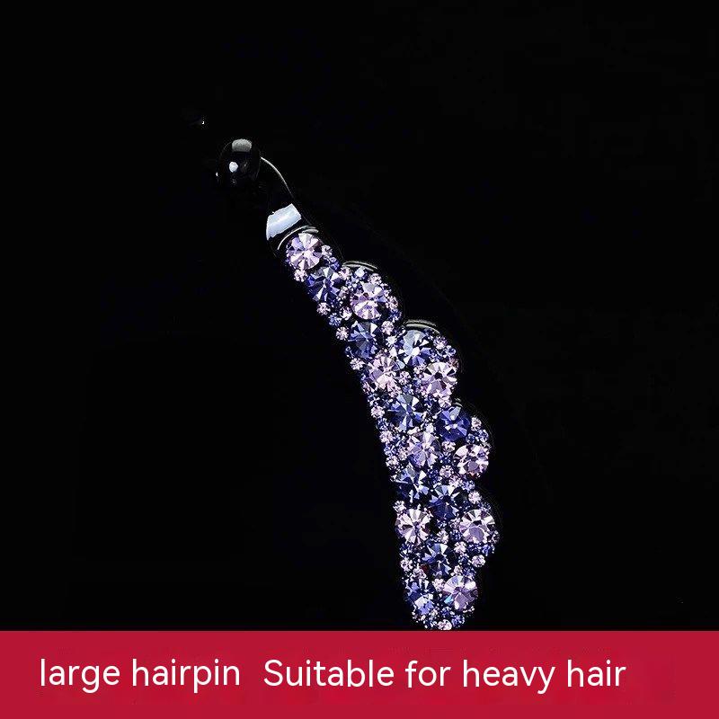 Banana Clip Rhinestone Hair Accessories HAIRPINS SHOP