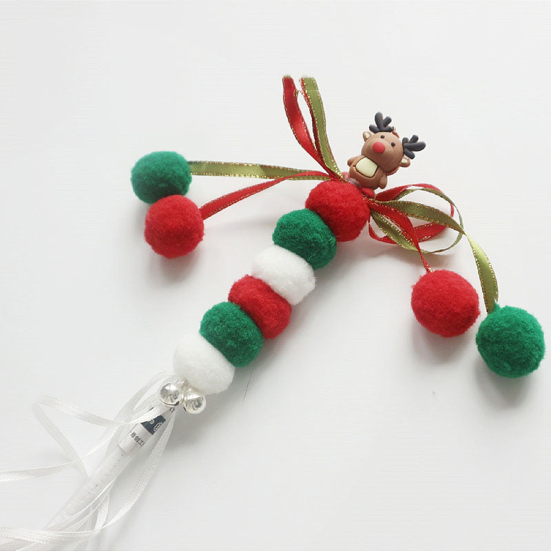 Christmas And New Year Pure Handmade Bell Hair Ball HAIRPINS SHOP