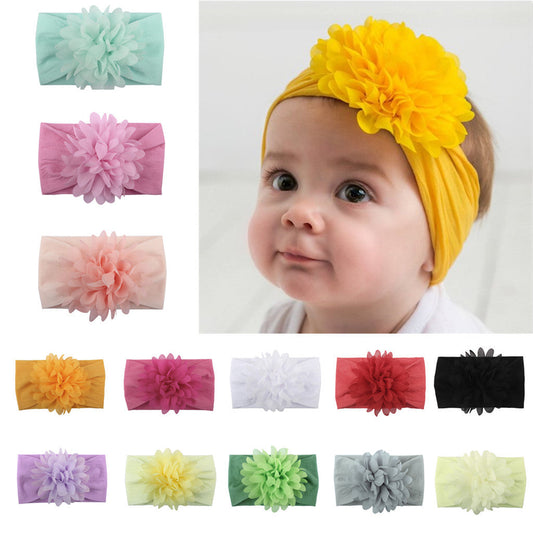 Creative Chiffon Flower Baby Headband HAIRPINS SHOP