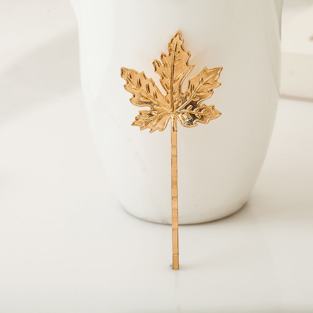 Fashion Metal Leaf Hair Clip-Pin HAIRPINS SHOP