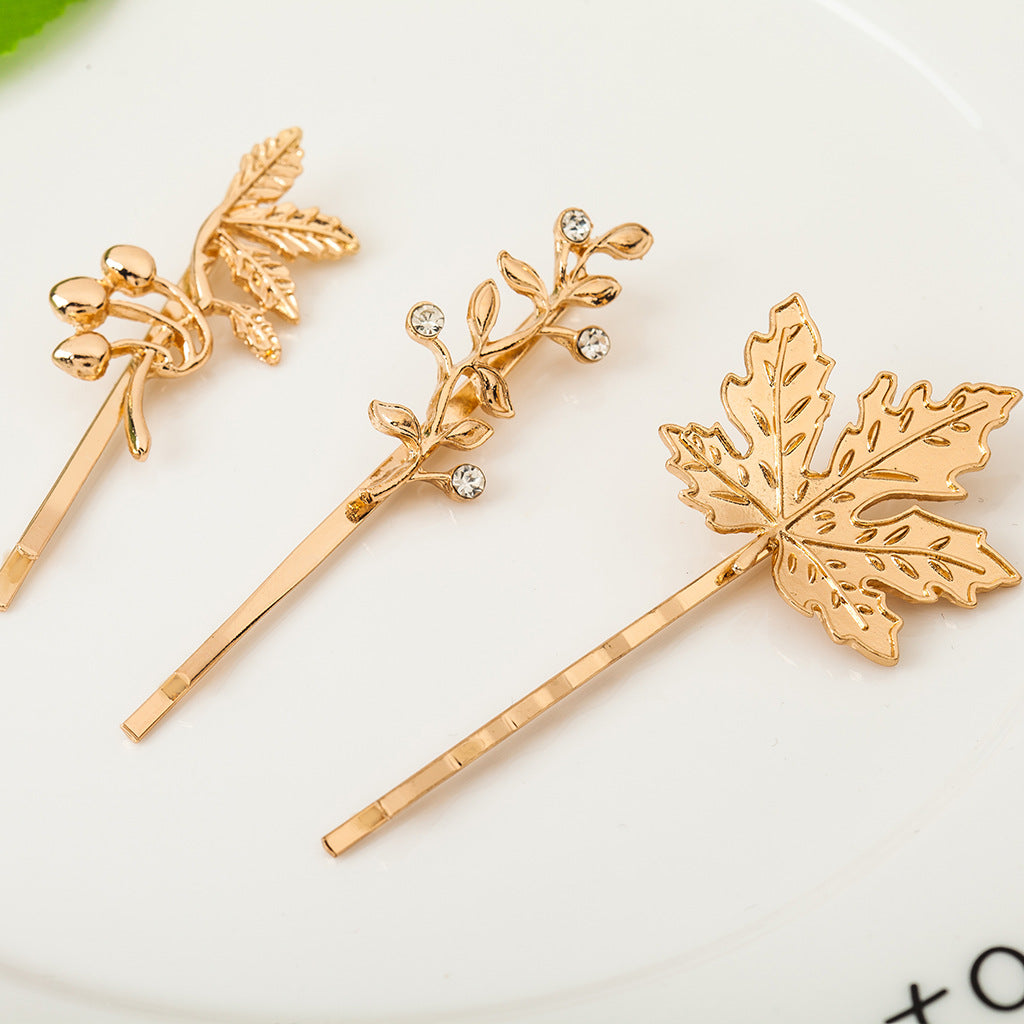 Fashion Metal Leaf Hair Clip-Pin HAIRPINS SHOP