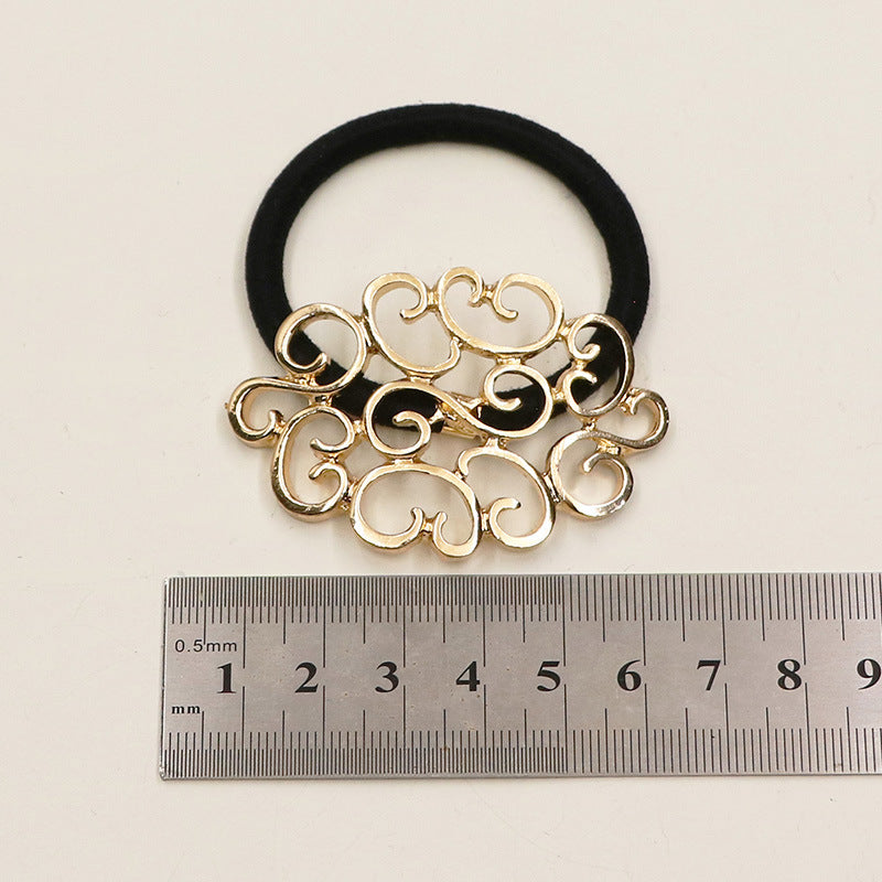 Fashion Ruyi Pattern Metal Hair Band HAIRPINS SHOP