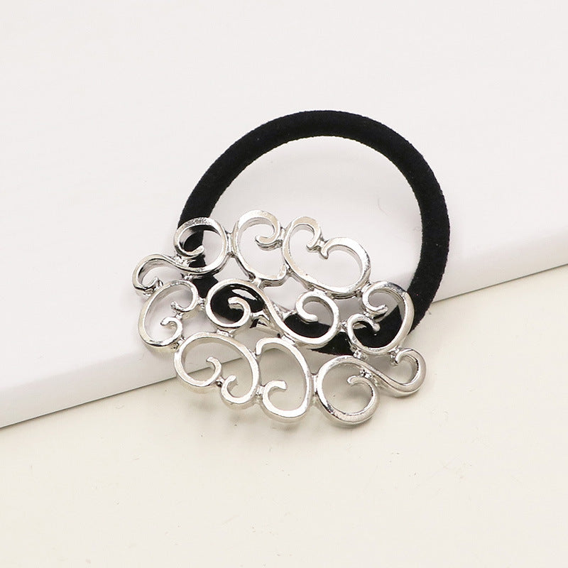 Fashion Ruyi Pattern Metal Hair Band HAIRPINS SHOP