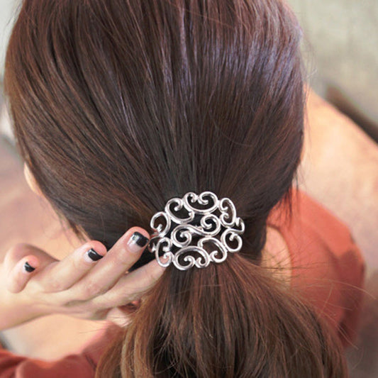 Fashion Ruyi Pattern Metal Hair Band HAIRPINS SHOP