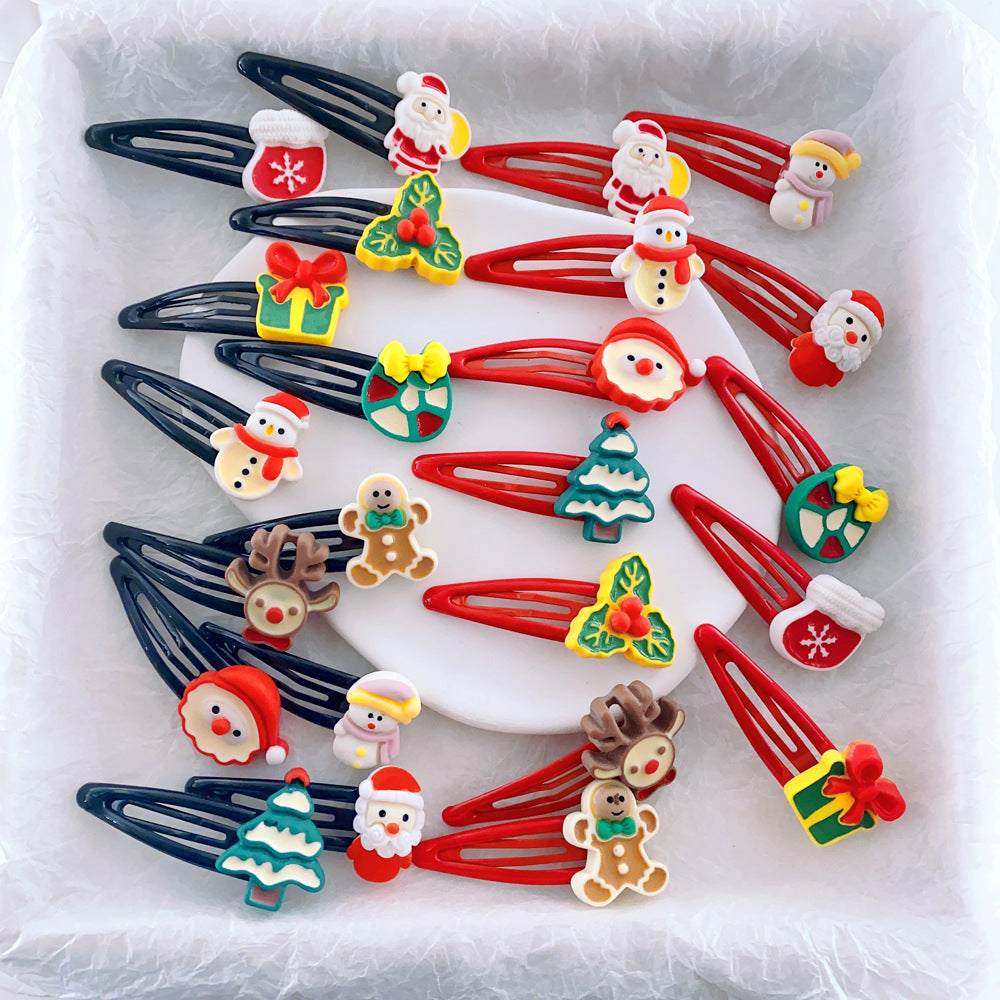 Fashion Simple Christmas Hair Clip HAIRPINS SHOP