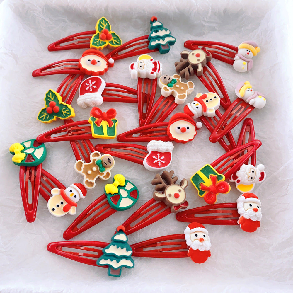 Fashion Simple Christmas Hair Clip HAIRPINS SHOP