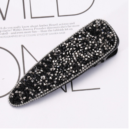 Geometric crystal rhinestone hair clip HAIRPINS SHOP