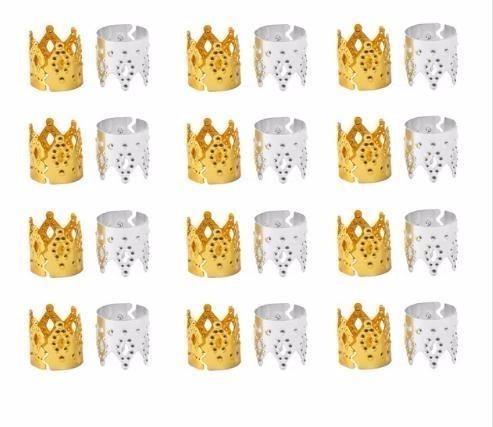 Hair Crown rings set - 20pcs HAIRPINS SHOP