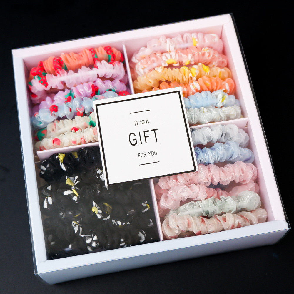 Hair Rope Hair Tie Gift Box HAIRPINS SHOP