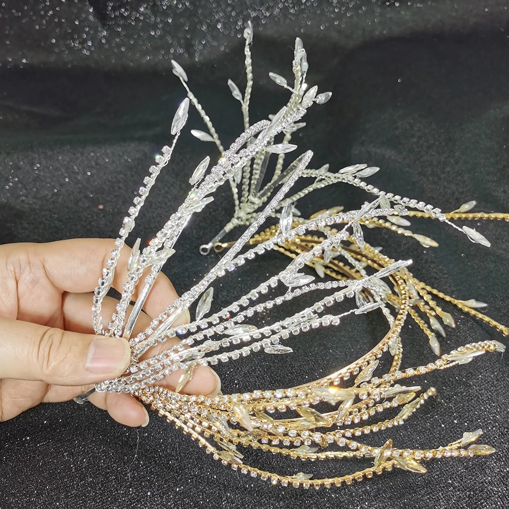 Handmade Diamond Imitated Crystal's Headband HAIRPINS SHOP