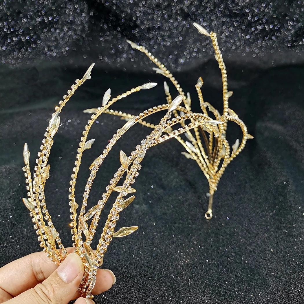 Handmade Diamond Imitated Crystal's Headband HAIRPINS SHOP