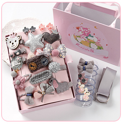 Kid hair clip set HAIRPINS SHOP