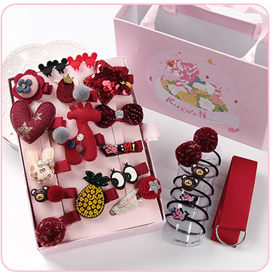 Kid hair clip set HAIRPINS SHOP