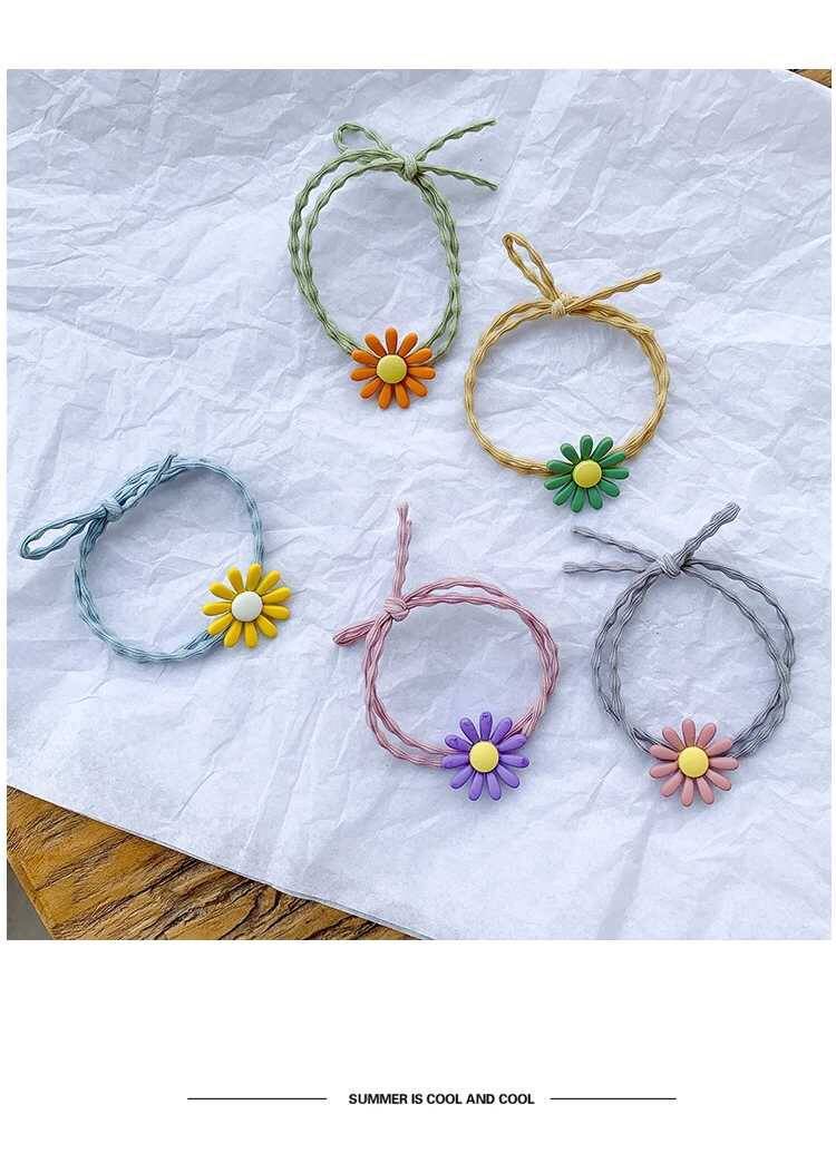 Lovely Flower Hair Rope, Baby Hair Elastic Band HAIRPINS SHOP