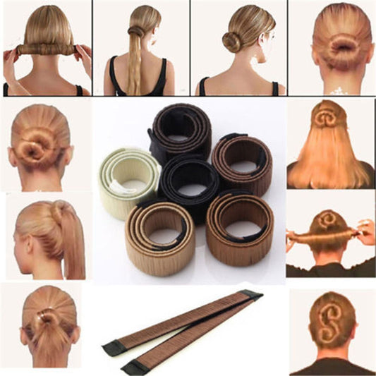 Magic French Twist Hair Bun Maker Hair, Elastic HAIRPINS SHOP