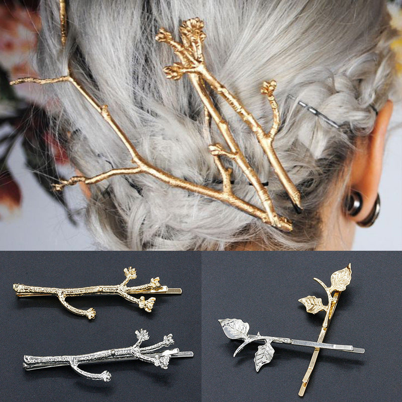 Metal branch hair clip HAIRPINS SHOP