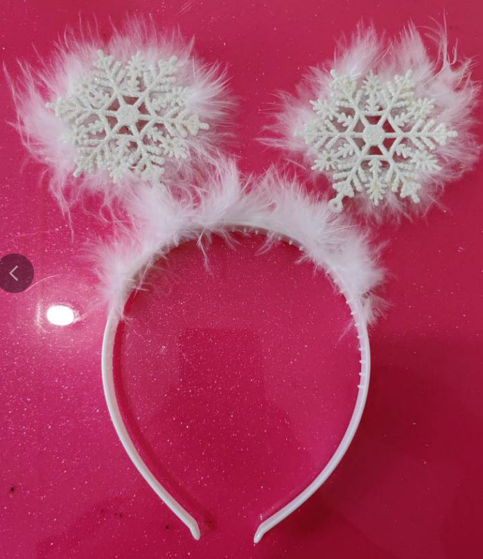 New Christmas Headband Snowflake HAIRPINS SHOP