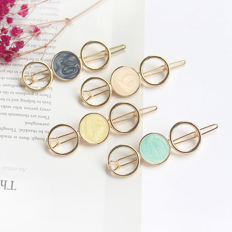 Round metal hairpin accessory HAIRPINS SHOP