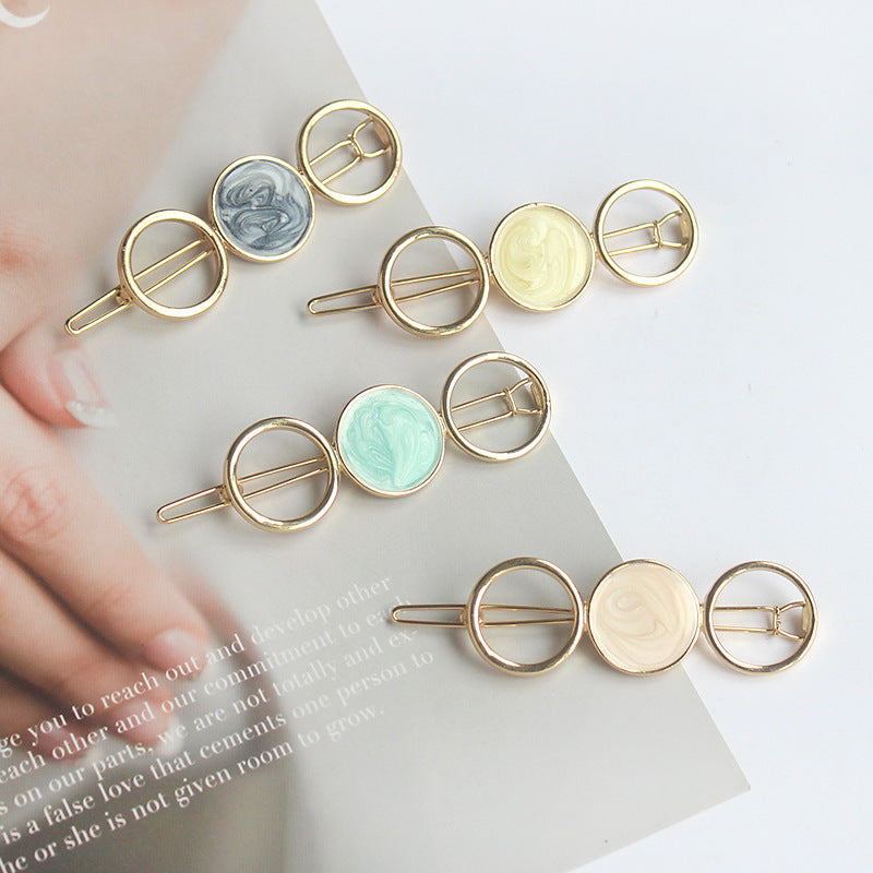 Round metal hairpin accessory HAIRPINS SHOP