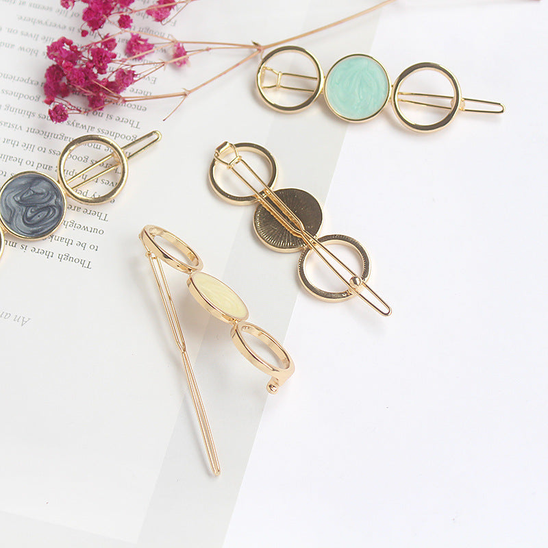 Round metal hairpin accessory HAIRPINS SHOP