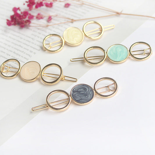 Round metal hairpin accessory HAIRPINS SHOP