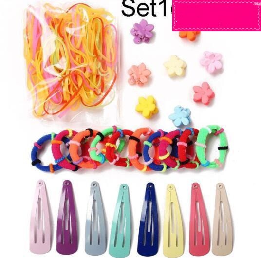 Simple Hair Card Rubber Band Clip sets HAIRPINS SHOP