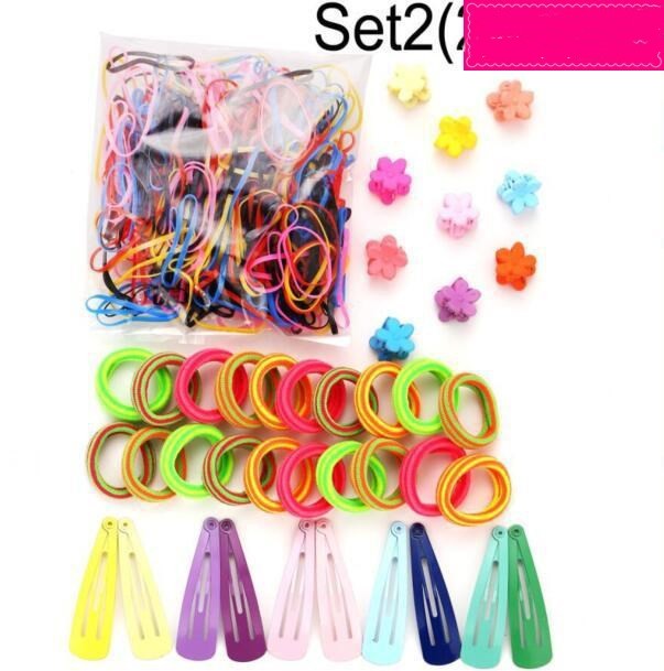 Simple Hair Card Rubber Band Clip sets HAIRPINS SHOP