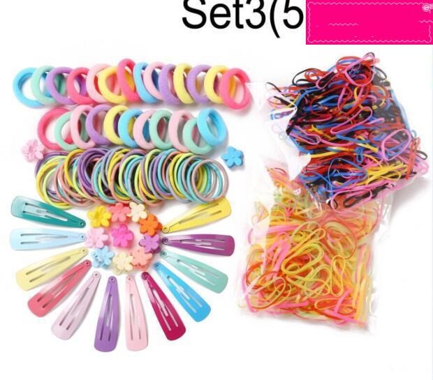 Simple Hair Card Rubber Band Clip sets HAIRPINS SHOP