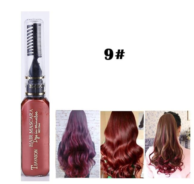 Temporary Hair Dye Mascara HAIRPINS SHOP